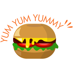 Yum Yum Yummy logo.